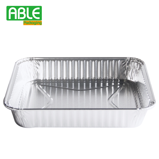 AE1818 Rectangular Aluminum Foil Container